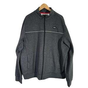 Fila Men's Size XXL Full Zip Lightweight Gray Jacket